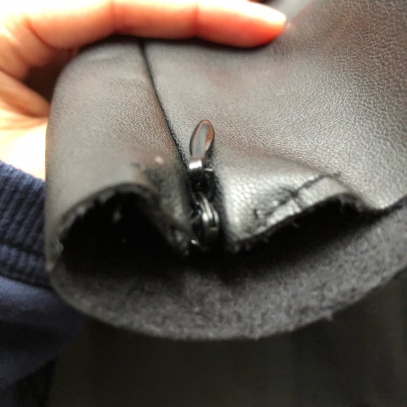 ZARA Black Faux-Leather Pants - Picture 8 of 9